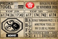 Prediksi Hongkong Pools Hari Ini 02 November 2020 Prediksi Hongkong Pools Hari Ini 02 November 2020