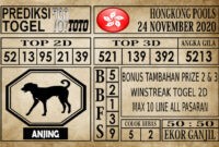 Prediksi Hongkong Pools Hari Ini 24 November 2020 Prediksi Hongkong Pools Hari Ini 24 November 2020