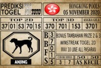 Prediksi Hongkong Pools Hari Ini 05 November 2020 Prediksi Hongkong Pools Hari Ini 05 November 2020