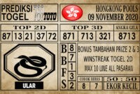 Predksi iHongkong Pools Hari Ini 09 November 2020