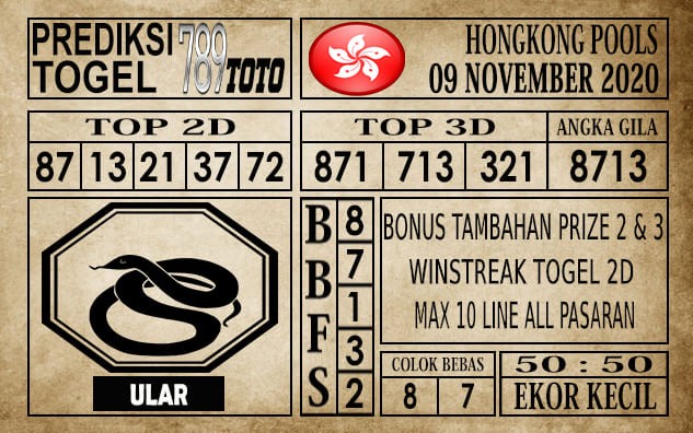 Predksi iHongkong Pools Hari Ini 09 November 2020