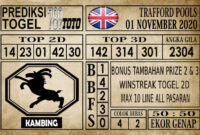 Prediksi Trafford Pools Hari Ini 01 November 2020