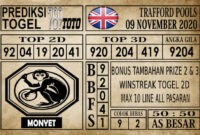 Prediksi Trafford Pools Hari Ini 09 November 2020 Prediksi Trafford Pools Hari Ini 09 November 2020