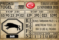 Prediksi Turkish Lottery Hari Ini 15 November 2020