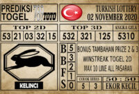 Prediksi Turkish Lottery Hari Ini 02 November 2020 Prediksi Turkish Lottery Hari Ini 02 November 2020