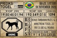 bz Prediksi Brazil Lottery Hari Ini 04 November 2020