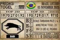 Prediksi Brazil Lottery Hari Ini 05 November 2020 Prediksi Brazil Lottery Hari Ini 05 November 2020