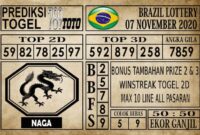 Prediksi Brazil Lottery Hari Ini 07 November 2020 Prediksi Brazil Lottery Hari Ini 07 November 2020
