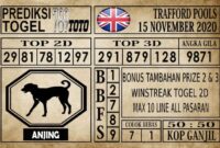 Prediksi Trafford Pools Hari Ini 15 November 2020
