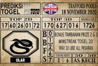 Prediksi Trafford Pools Hari Ini 18 November 2020