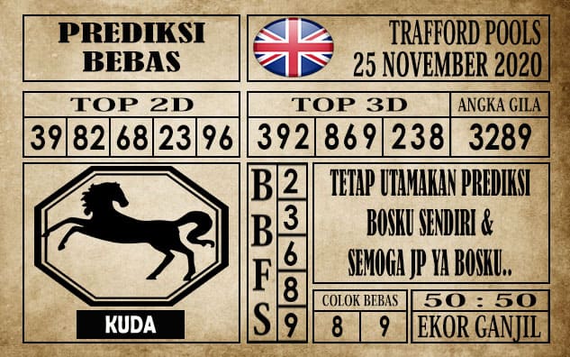 Prediksi Trafford Pools Hari Ini 25 November 2020