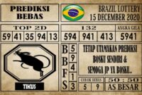 Prediksi Brazil Lottery Hari Ini 15 Desember 2020