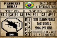 Prediksi Brazil Lottery Hari Ini 17 Desember 2020