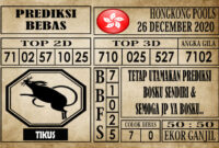 Prediksi Hongkong Pools Hari Ini 26 Desember 2020 Prediksi Hongkong Pools Hari Ini 26 Desember 2020