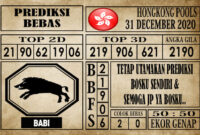 Prediksi Hongkong Pools Hari Ini 31 Desember 2020 Prediksi Hongkong Pools Hari Ini 31 Desember 2020