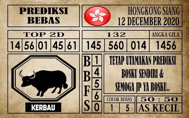 Prediksi Hongkong Siang Hari Ini 12 Desember 2020