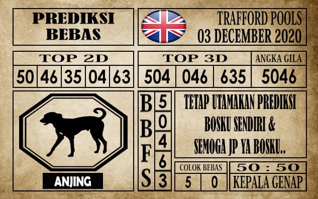 Prediksi Trafford Pools Hari Ini 03 Desember 2020