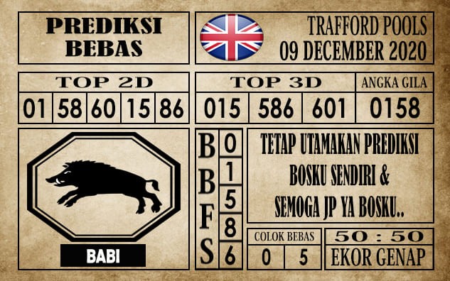 Prediksi Trafford Pools Hari Ini 09 Desember 2020