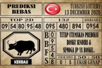 Prediksi Turkish Lottery Hari Ini 13 Desember 2020