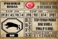 Prediksi Turkish Lottery Hari Ini 19 Desember 2020