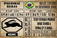 Prediksi Brazil Lottery Hari Ini 04 Desember 2020