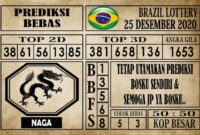 Prediksi Brazil Lottery Hari Ini 25 Desember 2020