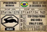 Prediksi Brazil Lottery Hari Ini 28 Desember 2020
