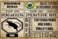 Prediksi Brazil Lottery Hari Ini 30 Desember 2020