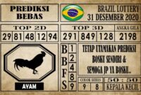 Prediksi Brazil Lottery Hari Ini 31 Desember 2020