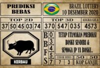 Prediksi Brazil Lottery Hari Ini 10 Desember 2020