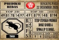Prediksi Hongkong Pools Hari Ini 22 Desember 2020 Prediksi Hongkong Pools Hari Ini 22 Desember 2020