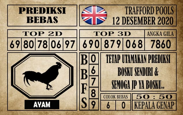 Prediksi Trafford Pools Hari Ini 12 Desember 2020