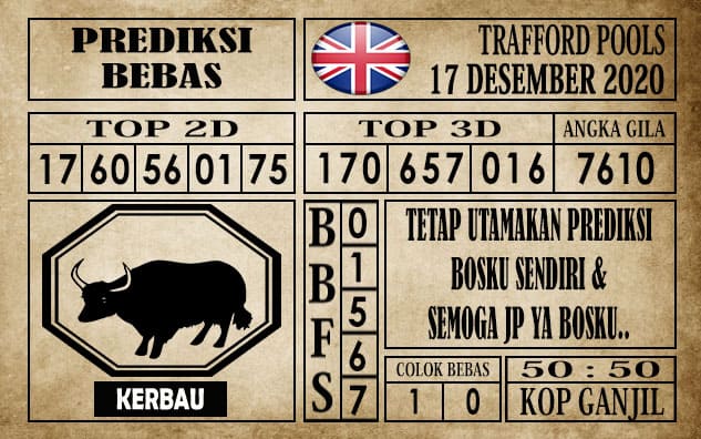 Prediksi Trafford Pools Hari Ini 17 Desember 2020
