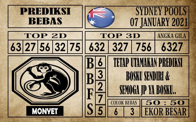 Prediksi Sydney Pools Hari Ini 07 Januari 2021