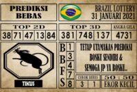 Prediksi Brazil Lottery Hari Ini 31 Januari 2021