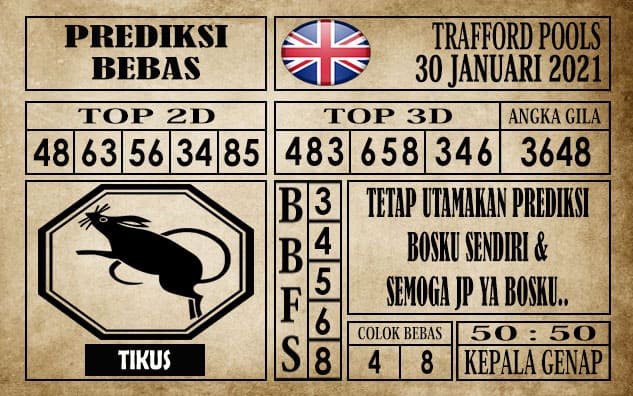Prediksi Trafford Pools Hari Ini 30 Januari 2021