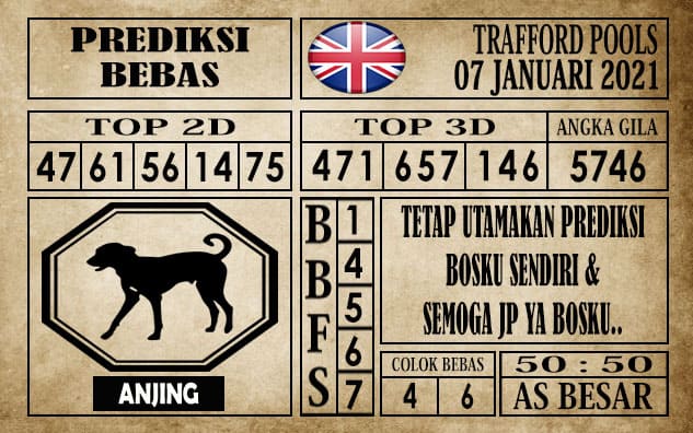 Prediksi Trafford Pools Hari Ini 07 Januari 2021