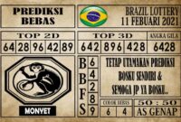 Prediksi Brazil Lottery Hari Ini 11 Februari 2021
