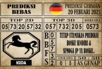 Prediksi Germany Hari Ini 20 Februari 2021