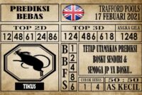 Prediksi Trafford Pools Hari Ini 17 Februari 2021