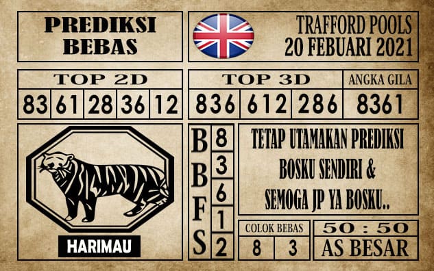 Prediksi Trafford Pools Hari Ini 20 Februari 2021