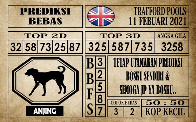 Prediksi Trafford Pools Hari Ini 11 Februari 2021