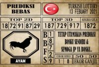 Prediksi Turkish Lottery Hari Ini 13 Februari 2021