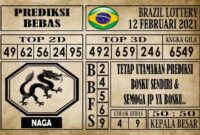 Prediksi Brazil Lottery Hari Ini 12 Februari 2021