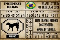 Prediksi Brazil Lottery Hari Ini 04 Februari 2021