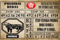 Prediksi Hongkong Pools Hari Ini 09 Februari 2021 Prediksi Hongkong Pools Hari Ini 09 Februari 2021