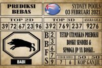 Prediksi Sydney Pools Hari ini 03 Februari 2021