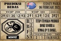 Prediksi Sydney Pools Hari ini 06 Februari 2021