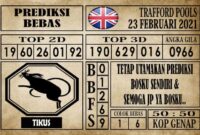 Prediksi Trafford Pools Hari Ini 23 Februari 2021