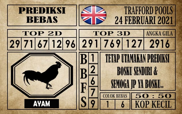 Prediksi Trafford Pools Hari Ini 24 Februari 2021